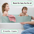 Ingenuity Tuckaway Toddler Tub, Converts Shower to Tub, Folds to Store, Easy to Clean, No Assembly Required, 12M-5Y 🍁 All In One Marketplace Canada
