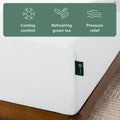 Zinus Twin Mattress - 10 Inch Green Tea Cooling Gel Memory Foam Mattress, Pressure Relief, for Cool Sleep, CertiPUR-US Certified Foam, Mattress in a Box, 10-Year Warranty, Twin Size 🍁 All In One Marketplace Canada