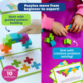 Learning Resources STEM Explorers Brainometry - 3D Puzzle, Brain Games, Brainteaser, Building Logic Toys, Gifts for Boys and Girls, Fine Motor Skills, Pattern Blocks, Math Manipulatives 🍁 All In One Marketplace Canada
