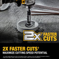 DEWALT Impact Connect Pipe Cutter, PVC Cutter, Diamond Grit Cutting Wheel (DWAIPCIR) 🍁 All In One Marketplace Canada