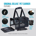 SHERPA Original Deluxe Airline Approved Pet Carrier, Medium, Black 🍁 All In One Marketplace Canada