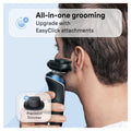 Braun Electric Razor for Men Series 6, Beard Shaver, Electric Shaver, GentleFlex, SkinGentle Foil, with Precision Trimmer, S6 6120s, 1 item 🍁 All In One Marketplace Canada