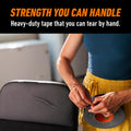 Gorilla Tape, Duct Tape, Utility Tape, Triple Layer Strength, Indoor & Outdoor, Weather Resistant Shell, 1.88 in x 50 yd, Black, (Pack of 1) 🍁 All In One Marketplace Canada