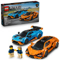 LEGO Speed Champions Lamborghini Revuelto & Huracán STO Car Toys - Building Toy for Pretend Play for Boys & Girls, Ages 10+ - Model Car Kit Display - Gift Idea for Kids - 77238 🍁 All In One Marketplace Canada
