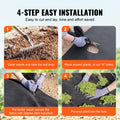 VEVOR Driveway Fabric, 3x100FT Non Woven Geotextile Fabric for Landscaping, Heavy Duty Garden Weed Barrier Fabric, 4OZ Landscape Fabric, French Drains Drainage Fabric, Ground Cover Weed Control Fabric 🍁 All In One Marketplace Canada