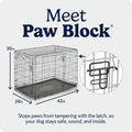 MidWest Homes for Pets 42-Inch iCrate for Large Breeds, 71-90 lbs, Double Door Folding Dog Crate with Divider Panel, Leak-Proof Tray & Secure Latches, Portable, Durable & Easy to Assemble 🍁 All In One Marketplace Canada