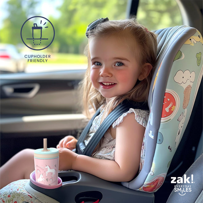 Zak Designs Bluey Kelso 12oz Stainless Steel Leak-Proof Toddler Straw Cup 🍁 All In One Marketplace Canada