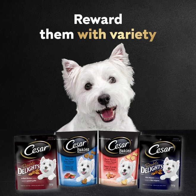 CESAR Double Delights Adult Dog Treats, 150g (10 pack) 🍁 All In One Marketplace Canada