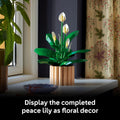 LEGO Botanicals Peace Lily Flower Building Set for Adults - DIY Bedroom, Book Shelf & Office Decor for Women & Men, Ages 18+ - Artificial Flowers Crafting Kit - Gift Idea for Birthdays - 11504 🍁 All In One Marketplace Canada
