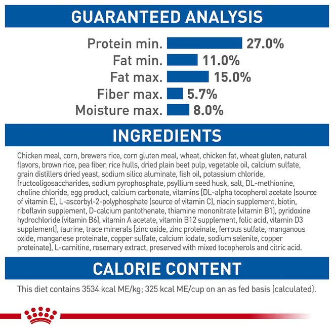 Royal Canin Feline Health Nutrition Dry Indoor Cat Food, Supports Healthy Weight, Digestive Health and Hairball Management, 3 lb Bag 🍁 All In One Marketplace Canada