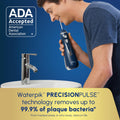 Waterpik Cordless Advanced 2.0 Water Flosser for Teeth, Gums, Braces, Dental Care with Travel Bag & 4 Tips, CDA Validated, Waterproof Rechargeable Handheld, Blue (1 Count) Packaging May Vary 🍁 All In One Marketplace Canada