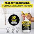 Alien Power 48 Fl Oz Instant Stain Remover Spray for Mold and Mildew, All Purpose No-Scrub Cleaner for Bathroom & Household Surfaces, Tiles, Wall, Black Mold, Mould, Grout - 2 Pack Set 🍁 All In One Marketplace Canada