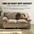 VEVOR Furniture Dolly, 1000 lbs Each Load Capacity, 2 Packs, 18" x 30", 8 x 3" PP Swivel Casters, Heavy Duty Hardwood Furniture Moving Dolly, Mover's Dolly, Moving Cart with Wheels for Heavy Furniture 🍁 All In One Marketplace Canada