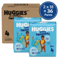 HUGGIES Disposable Swim Diapers - Size 4 Medium, Huggies Little Swimmers, 36 ct 🍁 All In One Marketplace Canada