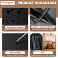 Shagoom Leather Repair Kit, 17X79 inch Self Adhesive Leather Patch Waterproof, DIY Large Vinyl Patches for Couches, Furniture, Kitchen Cabinets, Wall （Black, 17X79 inch） 🍁 All In One Marketplace Canada