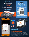ROVE R2-4K DUAL Dash Cam Front and Rear, STARVIS 2 Sensor, FREE 128GB Card Included, 5G WiFi - up to 20MB/s Fastest Download Speed with App, 4K 2160P/FHD Dash Camera for Cars, 3" IPS, 24H Parking Mode 🍁 All In One Marketplace Canada