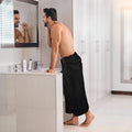 Utopia Towels Luxurious Jumbo Bath Sheet, 35 by 70 Inches, 600 GSM 100% Ring Spun Cotton, Highly Absorbent and Quick Dry Extra Large Bath Towel, Super Soft, Black, 2 Pack 🍁 All In One Marketplace Canada