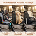 Smart eLf Car Seat Protector, 2Pack car seat Protector for Baby carseat with Thickest Padding, Non Slip Backing Mesh Pockets for Baby, Pet 🍁 All In One Marketplace Canada
