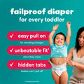 Pampers Diapers - Cruisers 360 degrees - Size 5, 56 Count, up to 100% Leakproof Fit, Designed for Active Babies, Pull On Diaper, EZ Off Tabs Designed for Easy Changes 🍁 All In One Marketplace Canada