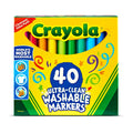 Crayola Ultra Clean Washable Markers, Broad Line Markers, Gifts, 40 Classic Colors 🍁 All In One Marketplace Canada