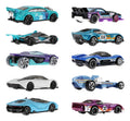 Hot Wheels 10-Pack of Toy Race Cars, Includes 1:64 Scale Corvette, Lamborghini, McLaren & Hot Wheels Originals 🍁 All In One Marketplace Canada