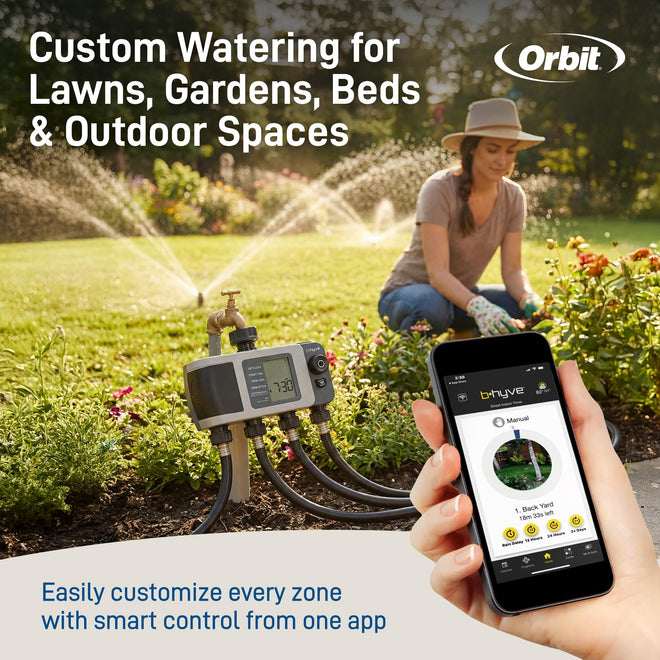 Orbit 24634 B-hyve XD 4-Port Smart Hose Watering Timer 🍁 All In One Marketplace Canada