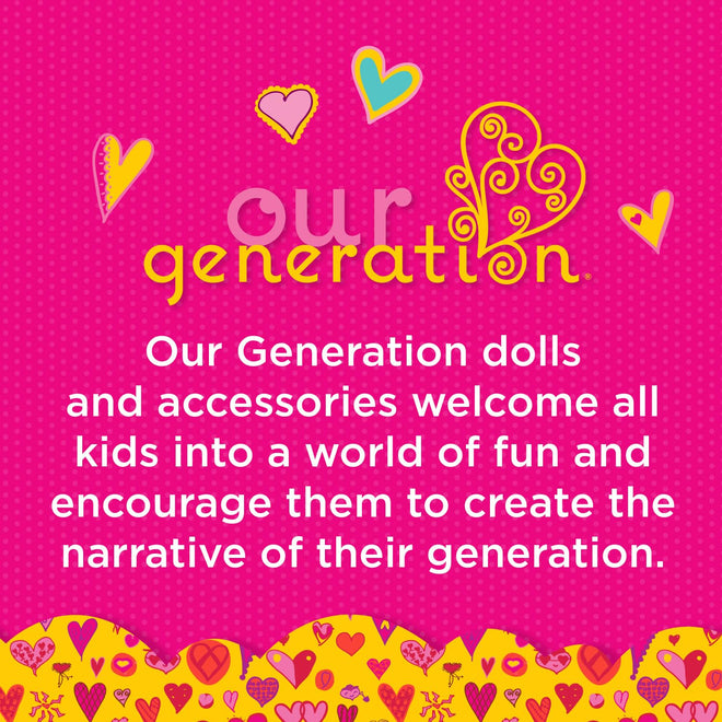 Our Generation Student Desk Set for 18-Inch Dolls, Flying Colors, Deluxe 🍁 All In One Marketplace Canada