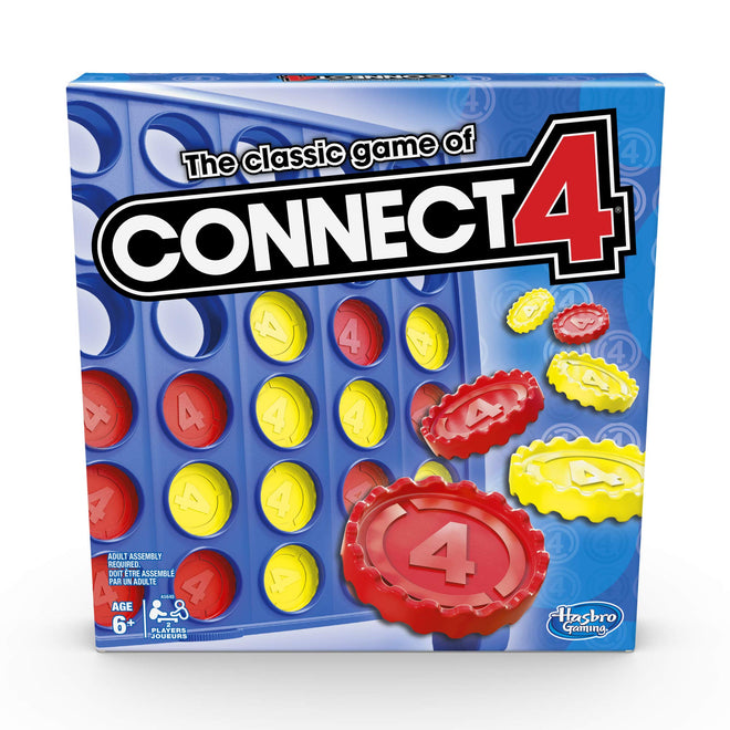 Connect 4 Classic Grid Board Game, 4 in a Row Game, Strategy Board Games for Kids, 2 Player Board Games for Family and Kids, Ages 6 and Up 🍁 All In One Marketplace Canada