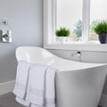 Utopia Towels Premium 100% Combed Ring Spun Cotton Bath Towels, Ultra Soft and Highly Absorbent, 27 by 54 inches, Large Bath Towels, 4 Pack, White 🍁 All In One Marketplace Canada