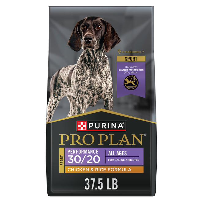 Purina Pro Plan Dry Dog Food, Sport Performance 30/20 Chicken & Rice - 17 kg Bag (1 Pack) 🍁 All In One Marketplace Canada