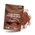 Rootalive Organic Raw Cacao Powder 454g (1lb), Premium Unroasted Cacao Bean powder in a Resealable Bag, Raw, Unsweetened, Vegetarian and Gluten-Free 🍁 All In One Marketplace Canada