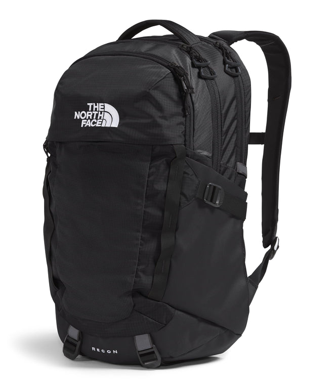 THE NORTH FACE Recon Everyday Laptop Backpack | Water Repellent Finish, 16" Laptop Sleeve, 2 Water Bottle Pockets, TNF Black/TNF Black-NPF, One Size 🍁 All In One Marketplace Canada