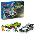 LEGO City Police Car and Muscle Car Chase, Emergency Vehicle Toy for Boys and Girls, Fun Gift for Kids Ages 6+ who Love Pretend Play Toys, Police Car Toy with Officer and Crook Minifigures, 60415 🍁 All In One Marketplace Canada