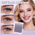 B&Q Fairy Lash Clusters Invisible Band 144PCS, Wispy Eyelash Clusters Manga False Eyelashes, C Curl Lash Cluster Natural Wet-Look Individual Lashes, Anime Cluster Eyelash Extensions with Spikes(Fairy) 🍁 All In One Marketplace Canada