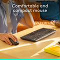 Logitech MK295 Mouse & Keyboard Combo with SilentTouch Technology, Full Numpad, Advanced Optical Tracking, Lag-Free, 90% Less Noise - Graphite 🍁 All In One Marketplace Canada
