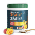 Organika Canadian-Made Creatine Powder- Peach Mango- Pure Micronized Creatine Monohydrate - Helps Build Lean Muscle, Increase Strength, and Improved Recovery and Performance for Men and Women - 600g 🍁 All In One Marketplace Canada