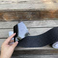 Cosimixo 4" x 35Ft Heavy Duty Anti Slip Tape for Stairs Outdoor, Waterproof Grip Tape Safety Non Skid Roll for Stair Steps Traction Tread Staircases Anti-Slip Strips Black 🍁 All In One Marketplace Canada