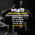 MUTANT Multi Vitamins - Men's Multivitamin for Hardcore Athletes & Body Builders, Supports Muscle Function, Energy Metabolism, Immune Health with 70 Vitamins Minerals Antioxidants (60 Caplets, CA) 🍁 All In One Marketplace Canada