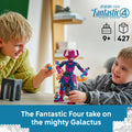 LEGO Marvel Fantastic Four vs. Galactus Construction Figure - Super Hero Building Toy - 4 Minifigures, Including The Thing, Invisible Woman and Human Torch - Gift for Kids, Boys and Girls, 9+ 76316 🍁 All In One Marketplace Canada