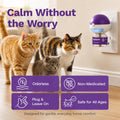 TopSum Cat Pheromone Diffuser: Cat Calming Diffuser for Spraying, Scratching, Excessive Meowing & Multi-Cat Homes, Ideal for Cats Alone at Home - VHP Registered NN.Z4H1 (6 Refills) 🍁 All In One Marketplace Canada