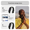 Google Fitbit Inspire 3 Health and Fitness Tracker with Stress Management, Workout Intensity, Sleep Tracking, 24/7 Heart Rate and More, Midnight Zen/black, One Size (S and L Bands Included) 🍁 All In One Marketplace Canada