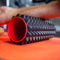 IBF Iron Body Fitness Acupoint Foam Roller - 12", High-Density EVA Foam Roller for Deep Tissue Massage, Back Pain, Yoga, and Physical Therapy - Black and Red 🍁 All In One Marketplace Canada