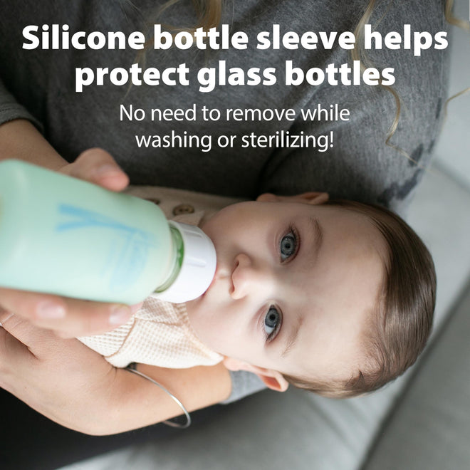 Dr. Brown’s Natural Flow® Anti-Colic Options+™ Narrow Glass Baby Bottles, 4-Pack, 8 oz /240 mL 🍁 All In One Marketplace Canada