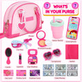 INNOCHEER Little Girls Purse, Kids Toy Purse with Pretend Makeup, Play Purse for Little Girls, Pretend Play Toddler Purse, Birthday Christmas Princess Gifts Toys for Girls 3 4 5 6 7 8 Year Old 🍁 All In One Marketplace Canada