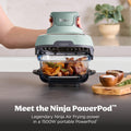 Ninja Crispi Portable Glass Air Fryer Cooking System – 4-Qt & 6-Cup CleanCrisp Containers, Nontoxic, Leak-Proof, Dishwasher Safe – Air Fry, Bake, Max Crisp, Recrisp FN101CGN (Canadian Version) 🍁 All In One Marketplace Canada