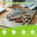 Titanium Cutting Board 2026 New Upgrade 100% Pure Titanium Cutting Boards for Kitchen - Double-Sided Food-Grade titanware Cutting Board Non-Stick Durable and Easy to Clean (13.3 x 9 in) 🍁 All In One Marketplace Canada