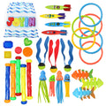 Sloosh 30 Pcs Diving Pool Toys for Kids Ages 3-12 Jumbo Set with Storage Bag Pool Games Summer Swim Water FishToys 🍁 All In One Marketplace Canada