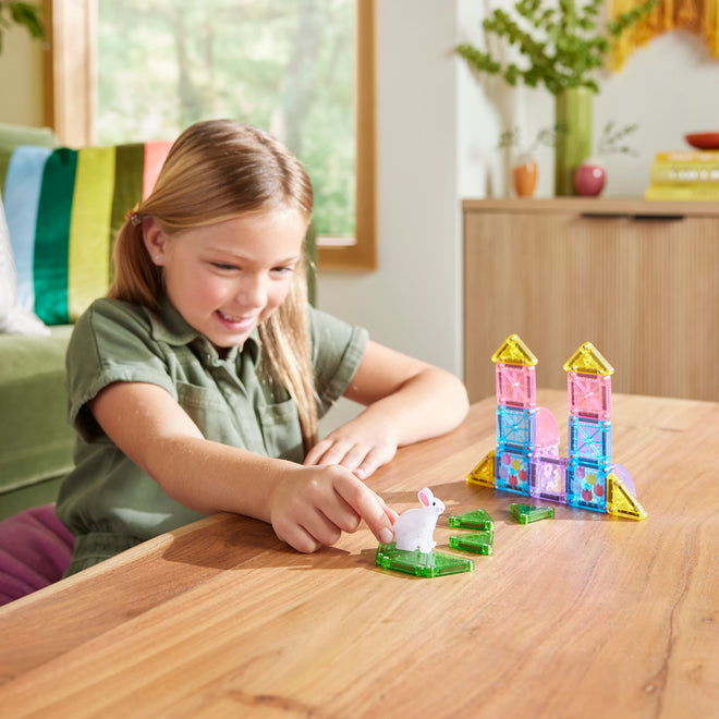MAGNA-TILES microMAGS 24-Piece Spring Garden Travel Set, The Original Magnetic Building Brand 🍁 All In One Marketplace Canada