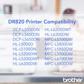 Brother Genuine Drum Unit, DR820, Seamless Integration, Yields Up to 30,000 Pages, Black 🍁 All In One Marketplace Canada