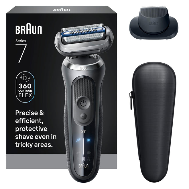 Braun Foil Shaver, Shavers for Men, Electric razor, Series 7, Wet & Dry with Turbo Mode, 7120s 🍁 All In One Marketplace Canada